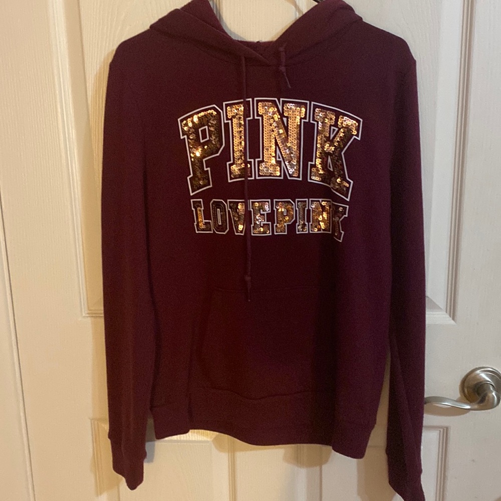 Maroon PINK sweater